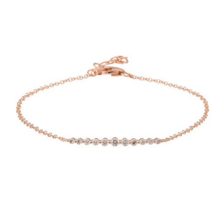 Graduated Diamond Bracelet