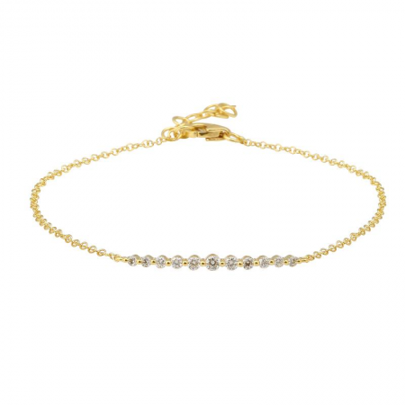 Graduated Diamond Bracelet