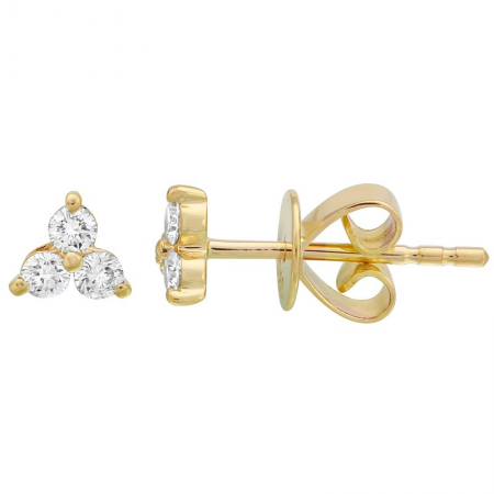 Trio Diamond Studs - Blair Weiner Designs