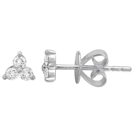 Trio Diamond Studs - Blair Weiner Designs