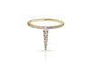Diamond Spike 14K Gold Ring - Blair Weiner Designs